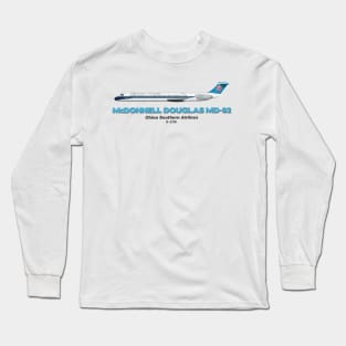 McDonnell Douglas MD-82 - China Southern Airlines Long Sleeve T-Shirt